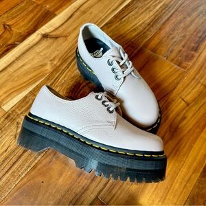 NEW Doc Martens | 1461 QUAD II PISA LEATHER PLATFORM SHOES